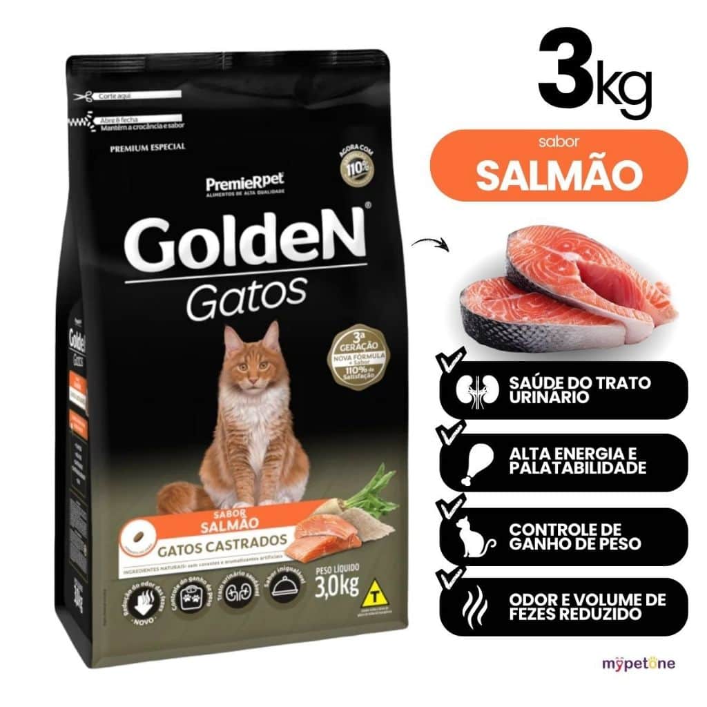 Ração premier-pet gato 3kg