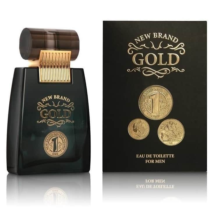 New Brand Prestige Gold Perfume Masculino Eau de Toilette 100ml