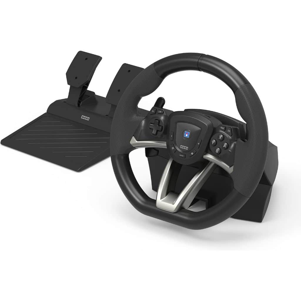 Hori Racing Wheel Pro Deluxe Para Nintendo Switch 1 E 2