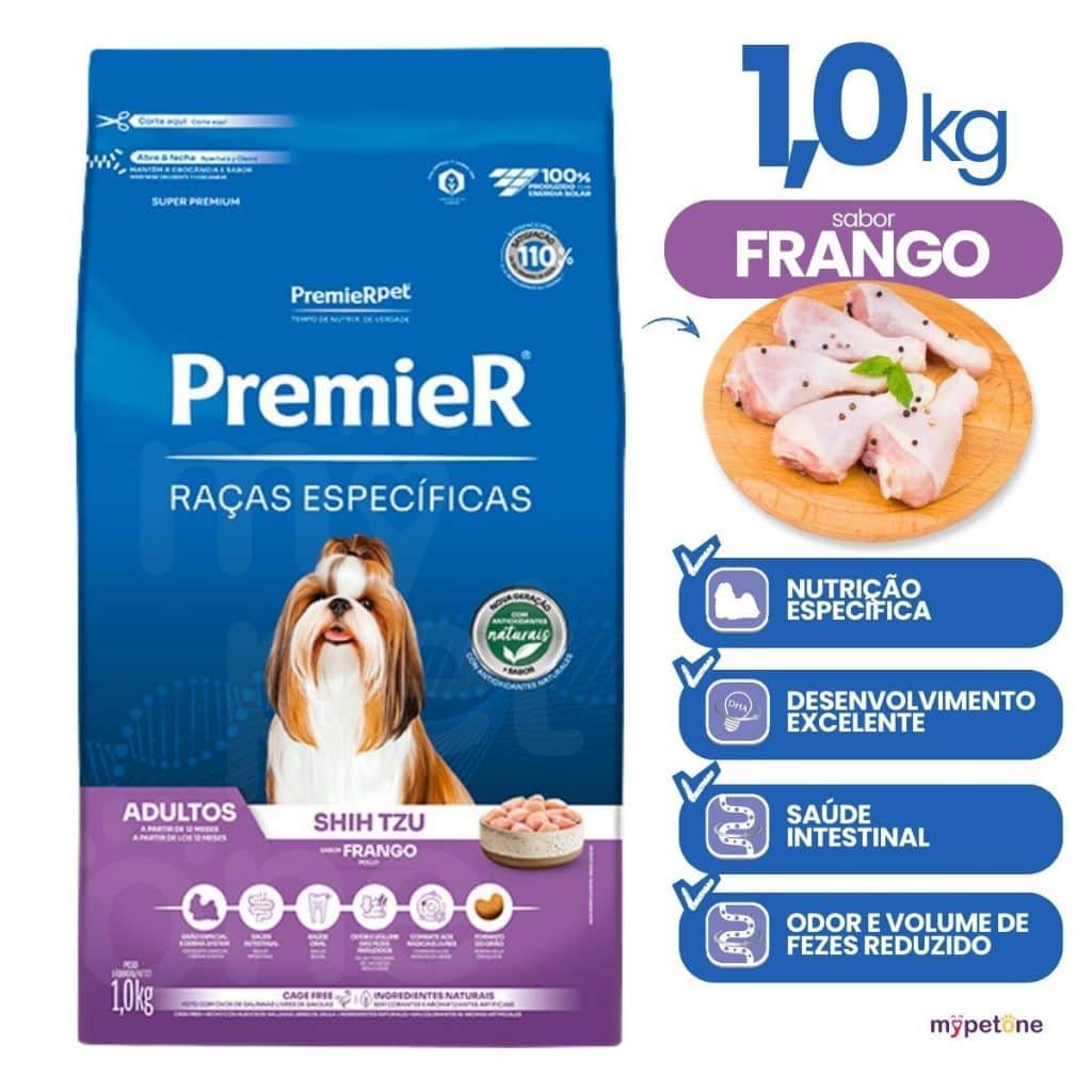 Ração premier-pet 1kg