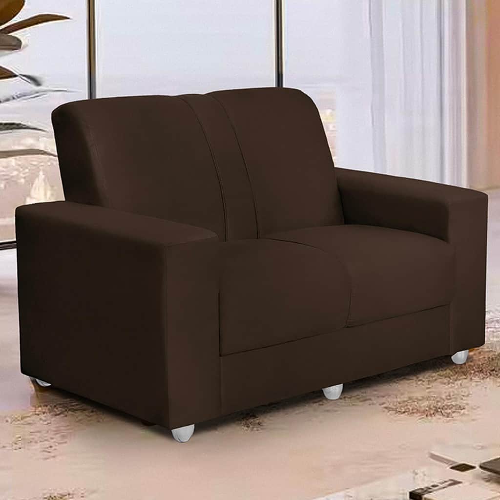 Sofá 1,24m 2 Lugares Suede Roma 152cm
