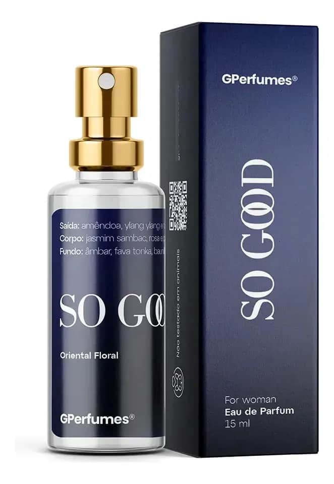 Perfume Feminino So Good 15ml - Gperfumes