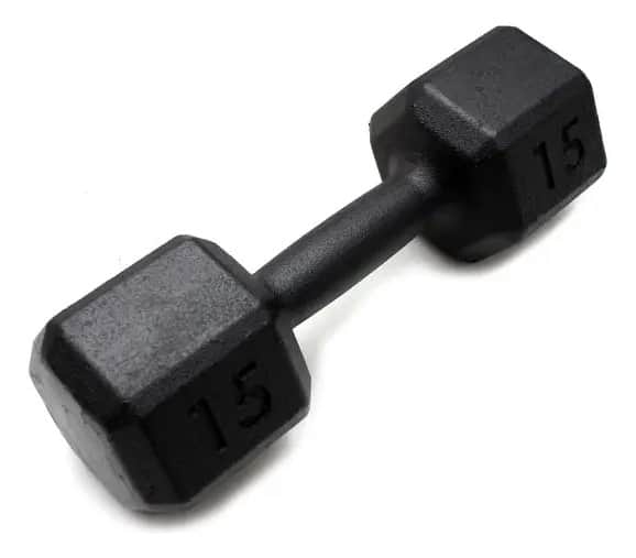 Halter Sextavado Iron Pintado 10kg