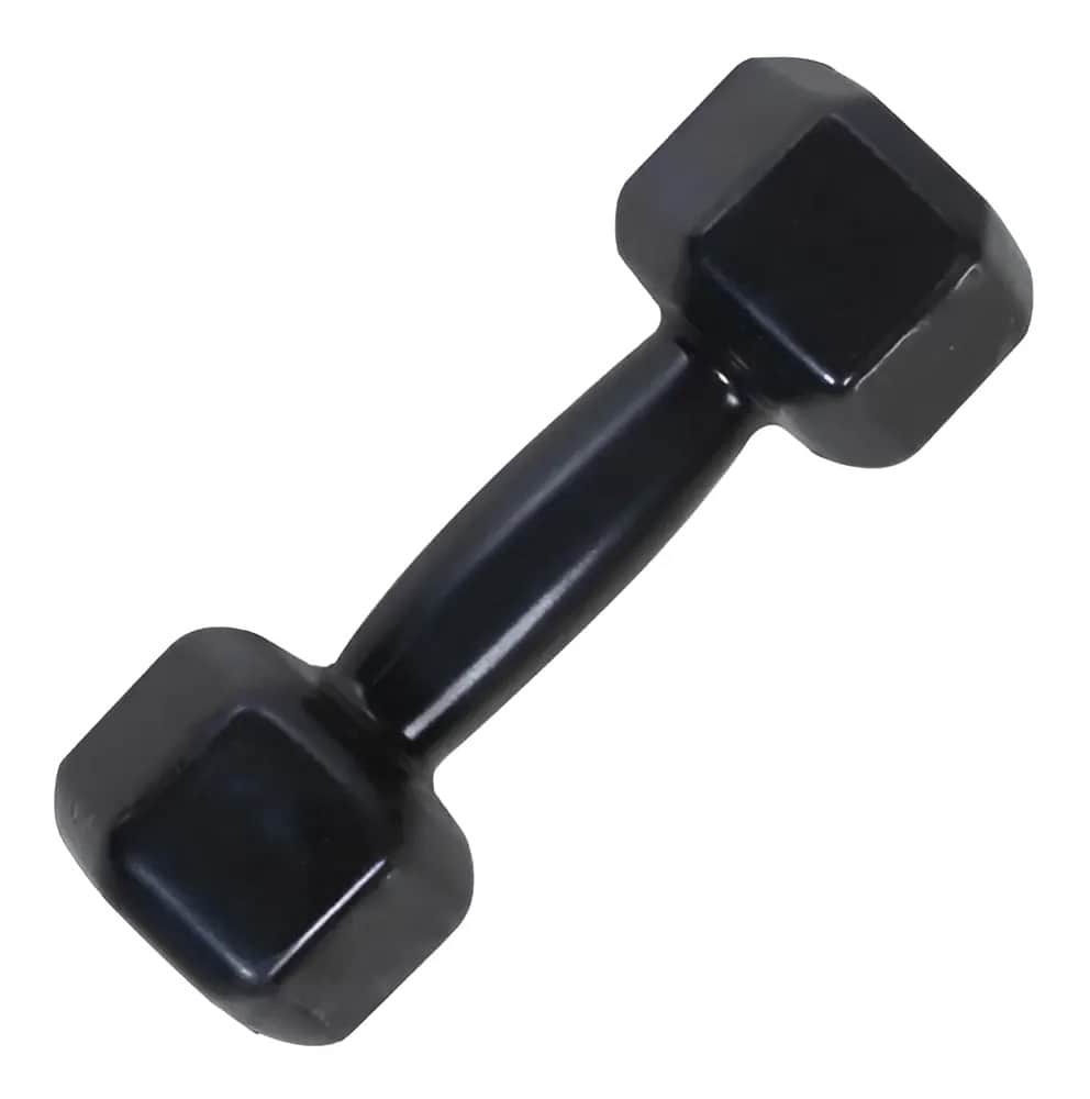 Dumbell Halter Sextavado Emborrachado - 10kg