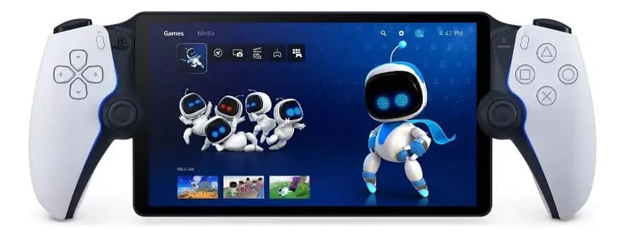 Console remoto Playstation Portal para Playstation 5 cor branca