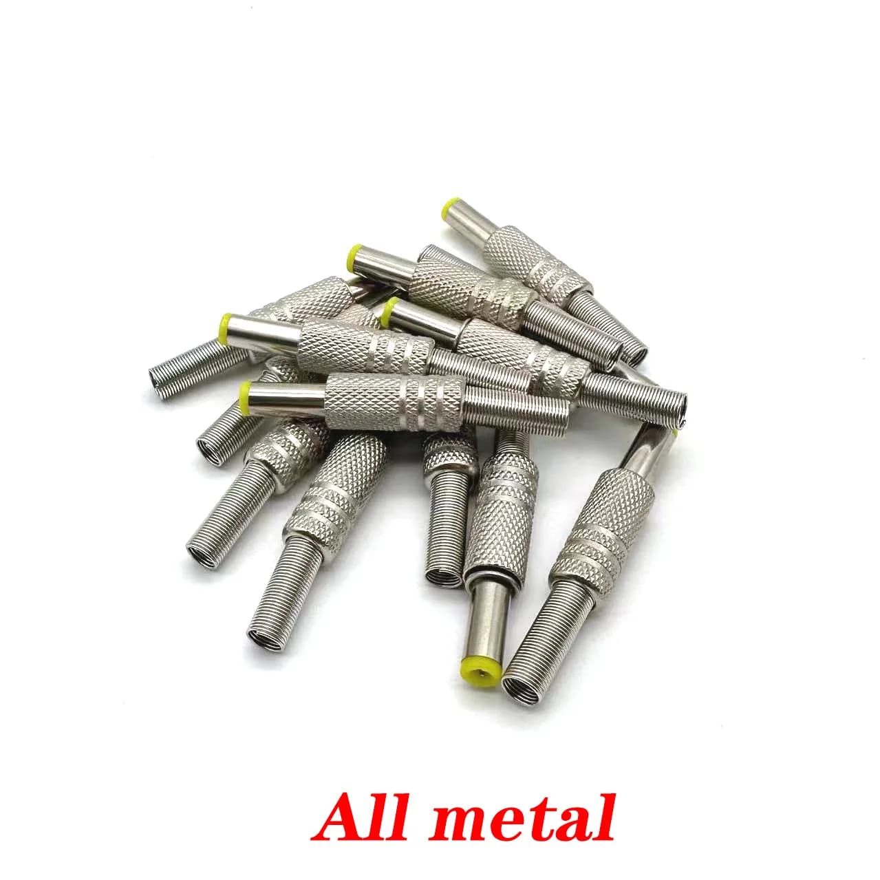 DC Power Adapter Plug 5.5*2.1mm DC Plug Connector Welding Line Male/Female Plug 5.5x2.5 4.8 1.7 1.35 0.7MM