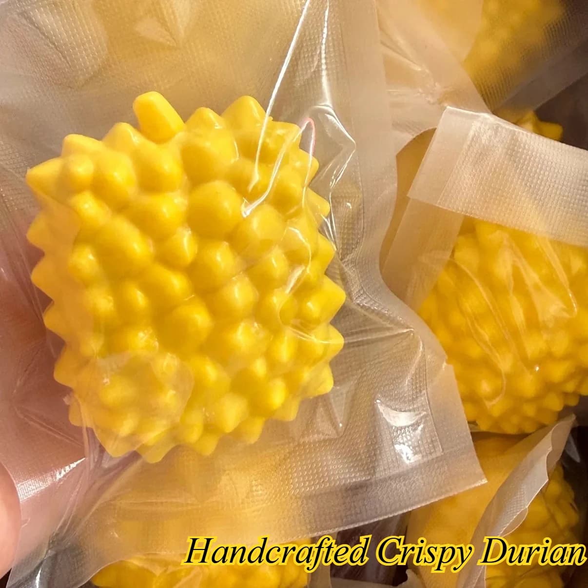 Handcrafted Crispy Durian Squeeze Toys Squishy Toys Pressure Ball Friendly Squishy Balls ASMR Sensory Stress Relieving Toys