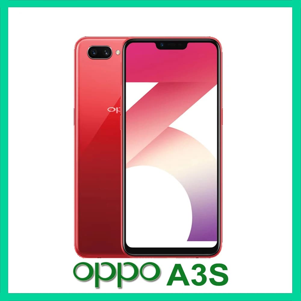 OPPO A3s Smartphone 6GB+128GB 4230mAh Battery Rear 13MP+2MP Dual Cameras Facial Recognition Wet Hand Touch