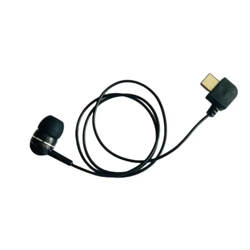 E1PF Single Sideds In Ear Headphone With Type C Connectors Perfect For Communication Portability