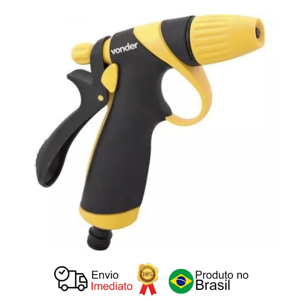 Esguicho Plástico Para Jardim e Casa Tipo Pistola - Vonder