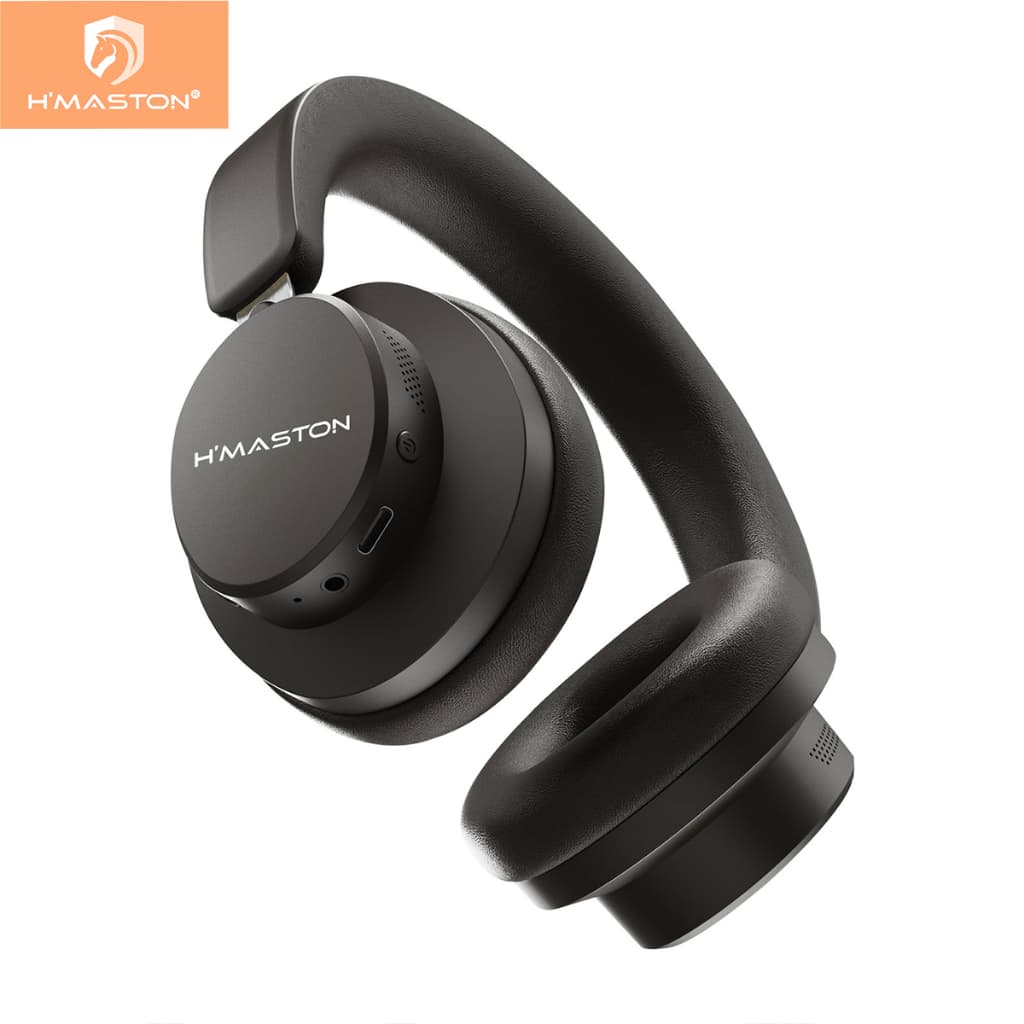 H'maston SN28 Headphone Sem Fio Bluetooth Cancelament Ruído Ativo Resistente Suor Poeira