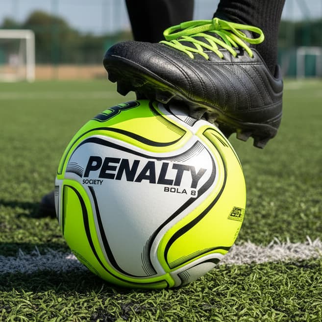 Bola de Futebol Society Penalty 8X Termotec Bola Society Original Bola Futebol Oficial Penalty