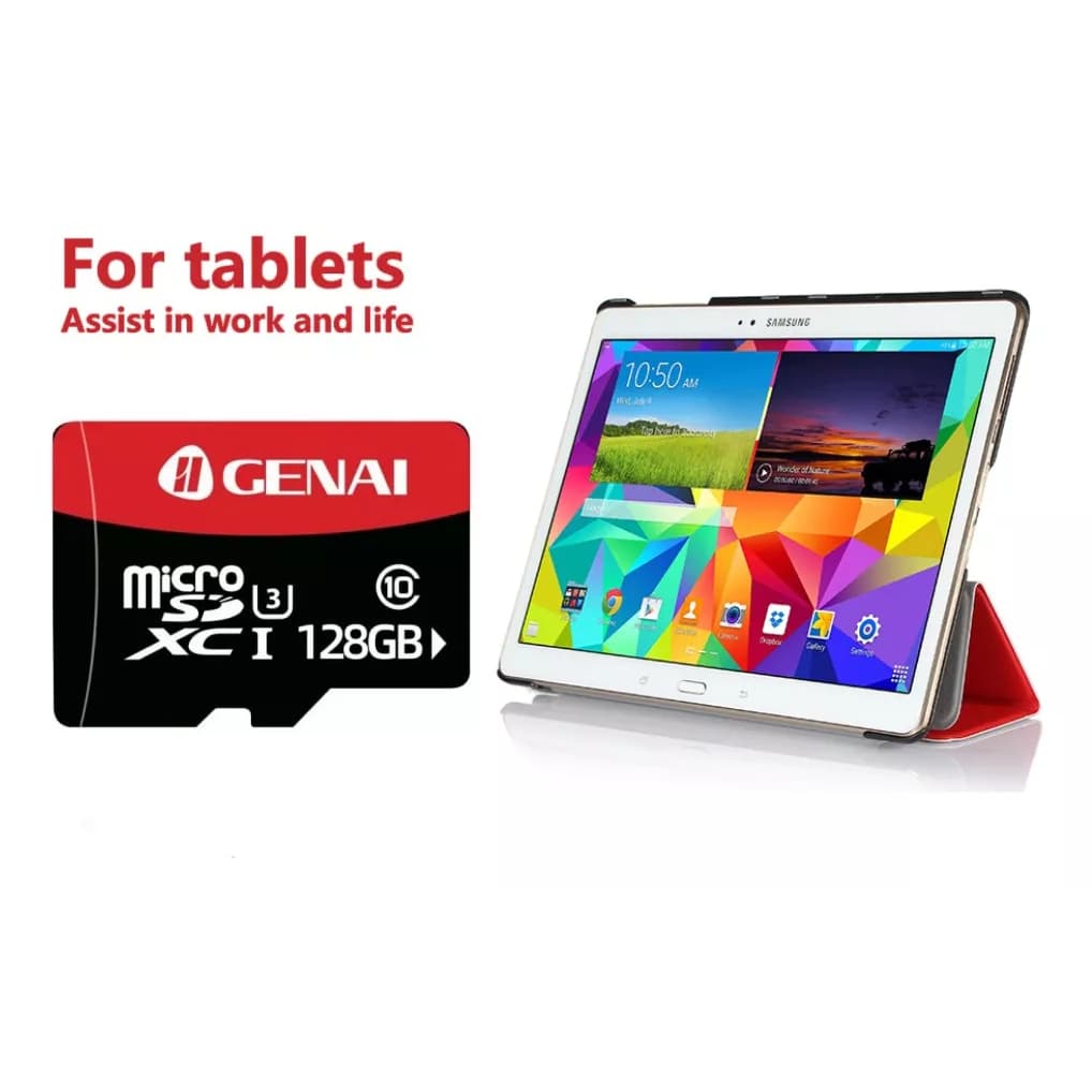 Notebook Cartão Memória Micro SD De Genai 32 GB/64 GB/128/GB Classe 10 Ultra: Câmeras de Câmera , Laptop , PC , Áudio De Carro