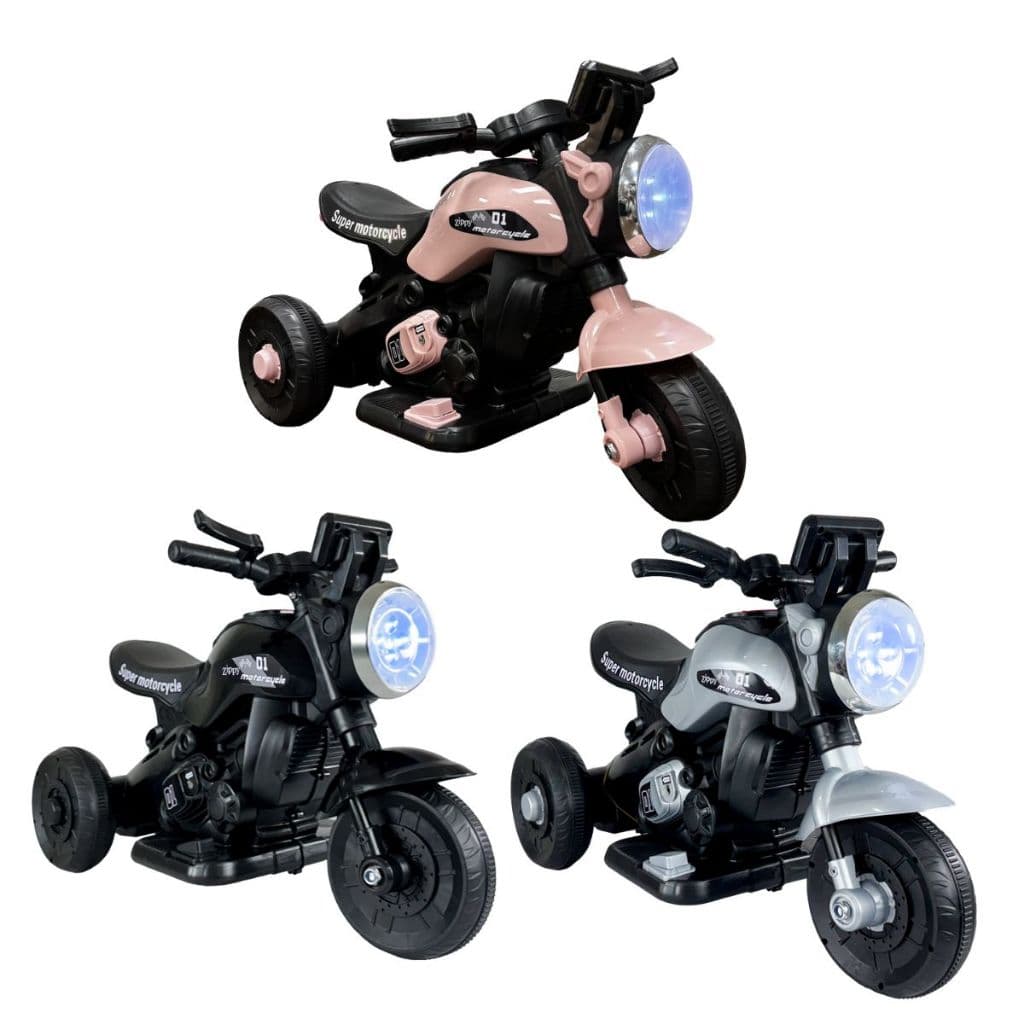 Moto Elétrica Infantil Mini First Custom 6V Zippy Toys(BIVOLT)