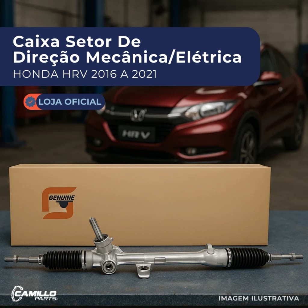 Setor Direcao Mecanica Eletrica Honda Hrv Genuine Automotive Alta Precisao