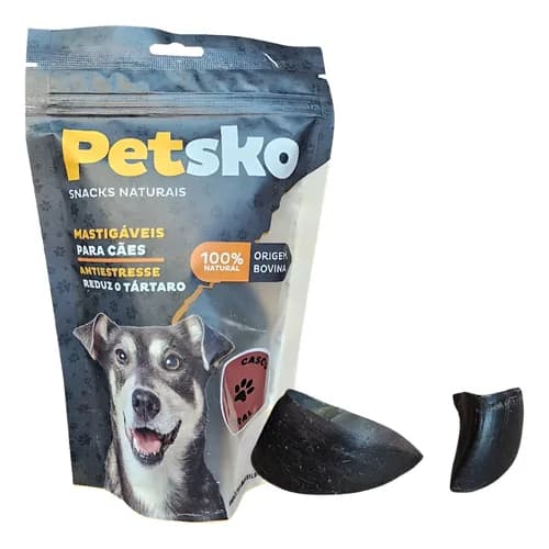 Petisco  Casco Bovino Natural PetSko 2 UND