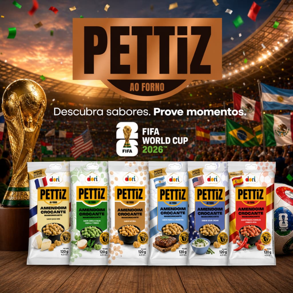 Amendoim Crocante Pettiz 120g Dori Snacks Petiscos | Escolha o Sabor