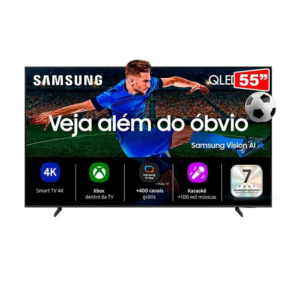 Samsung Smart TV 55" 4K QLED QN55QEF1 130W