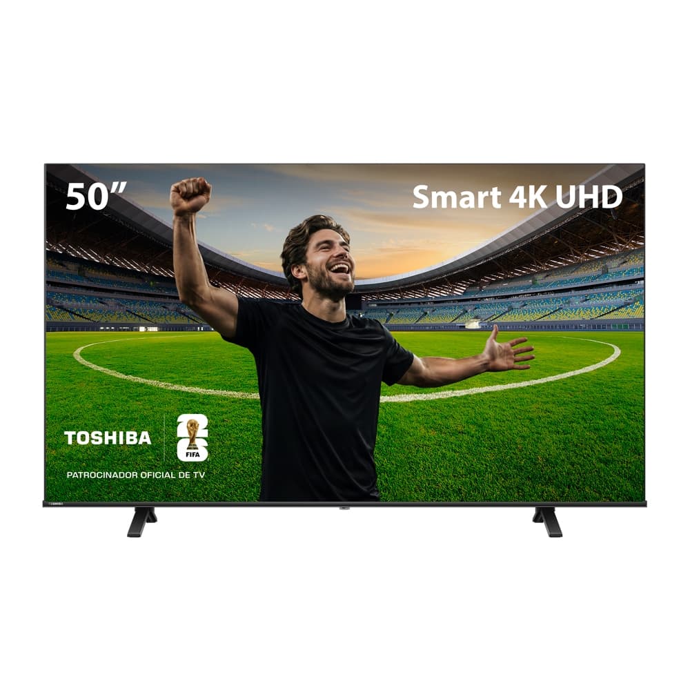 Smart TV DLED 50 4K Toshiba 50C350NS VIDAA 3 HDMI 2 USB Wi-Fi - TB054E