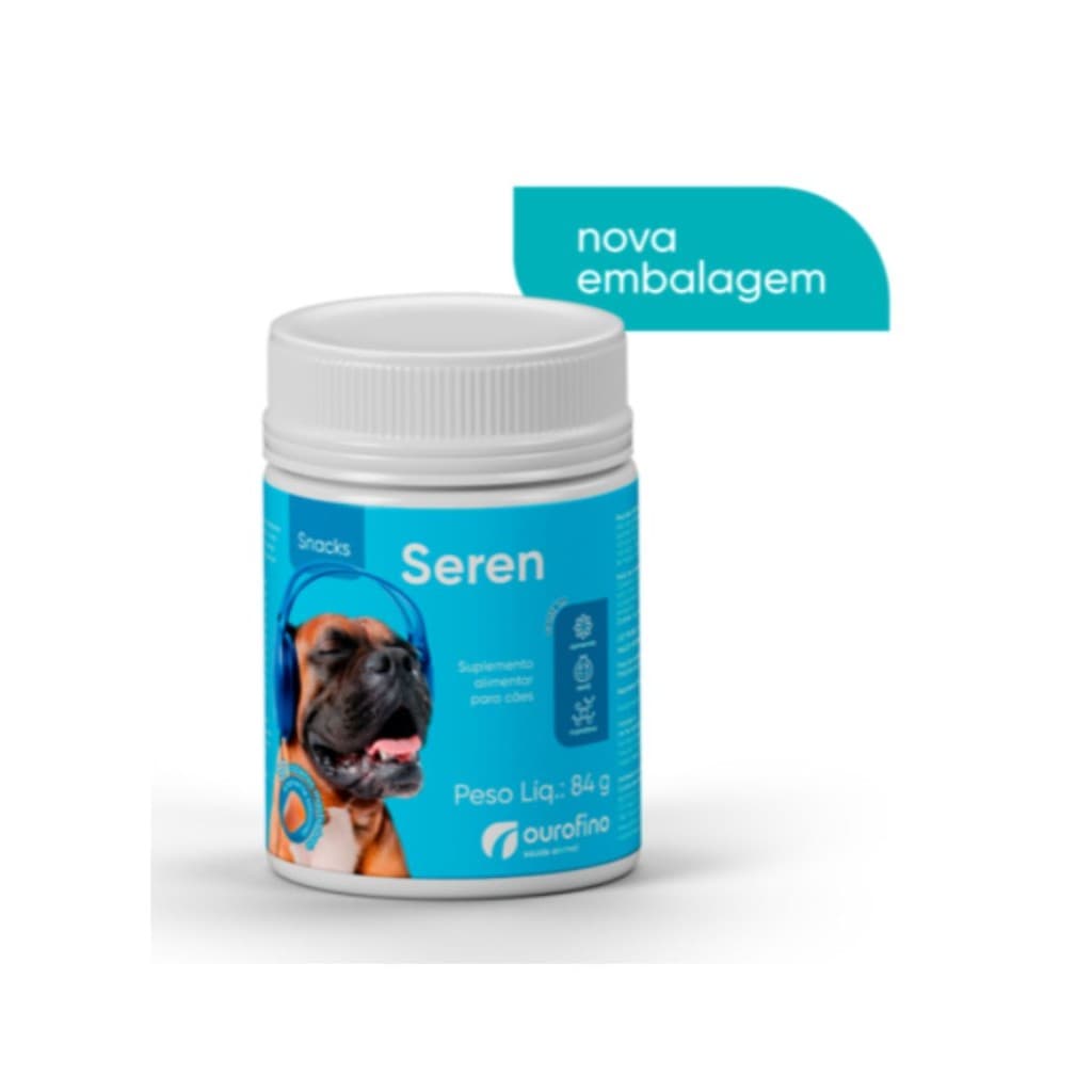 Seren Snacks 84g Suplemento Palatável Anti Estresse