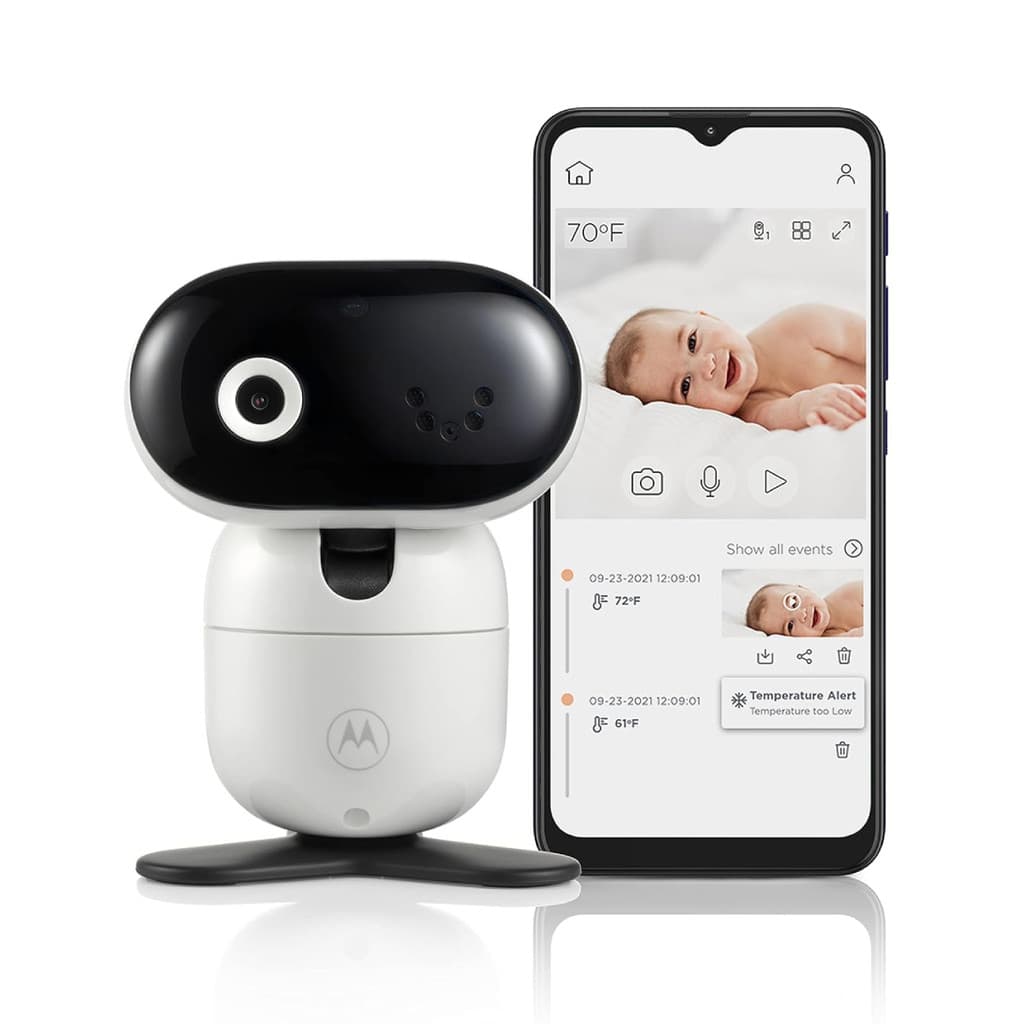 Celular Câmera Babá Eletrônica Motorola Panorâmica HD WiFi PIP1010
