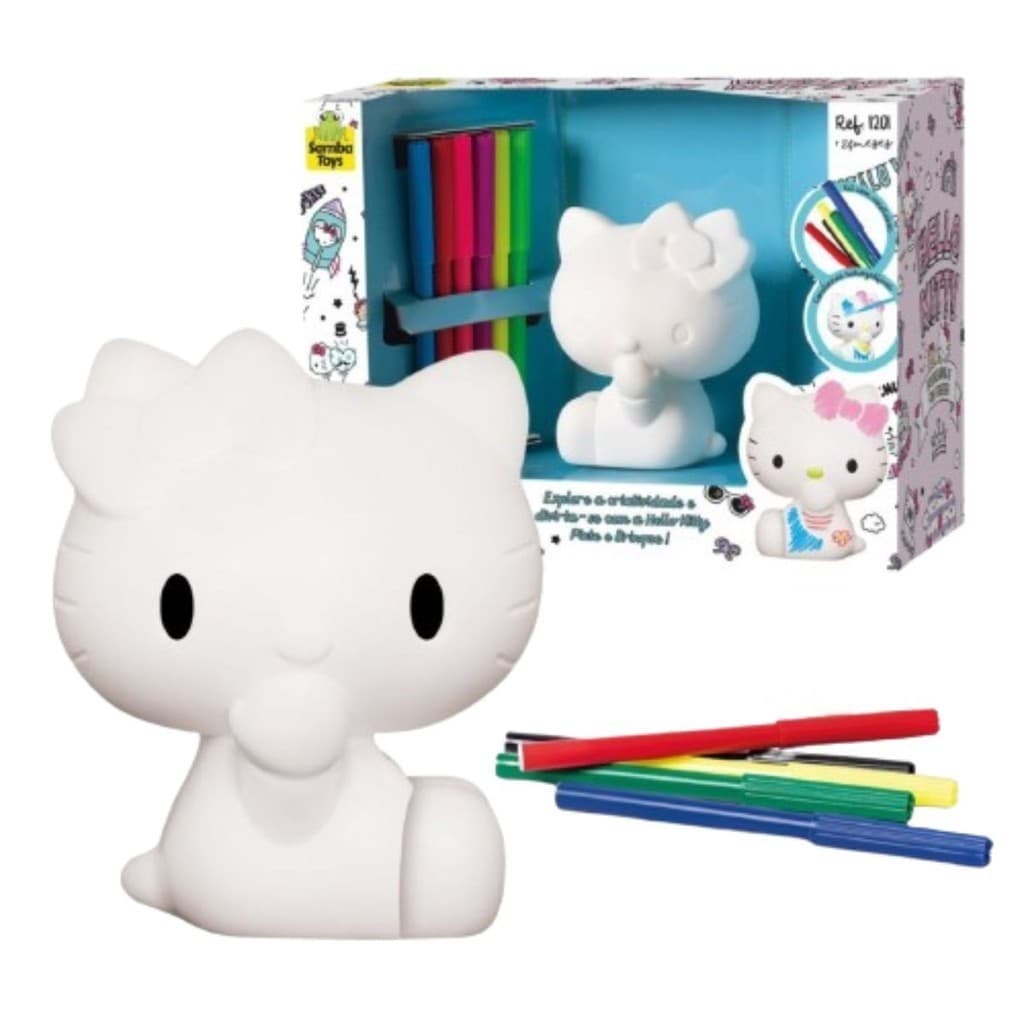 Boneca Hello Kitty para Colorir 1201 - Samba Toys