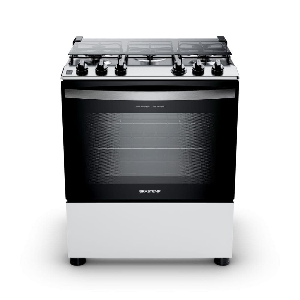 Fogão Brastemp 5 Bocas Mesa Inox BFS5NDB