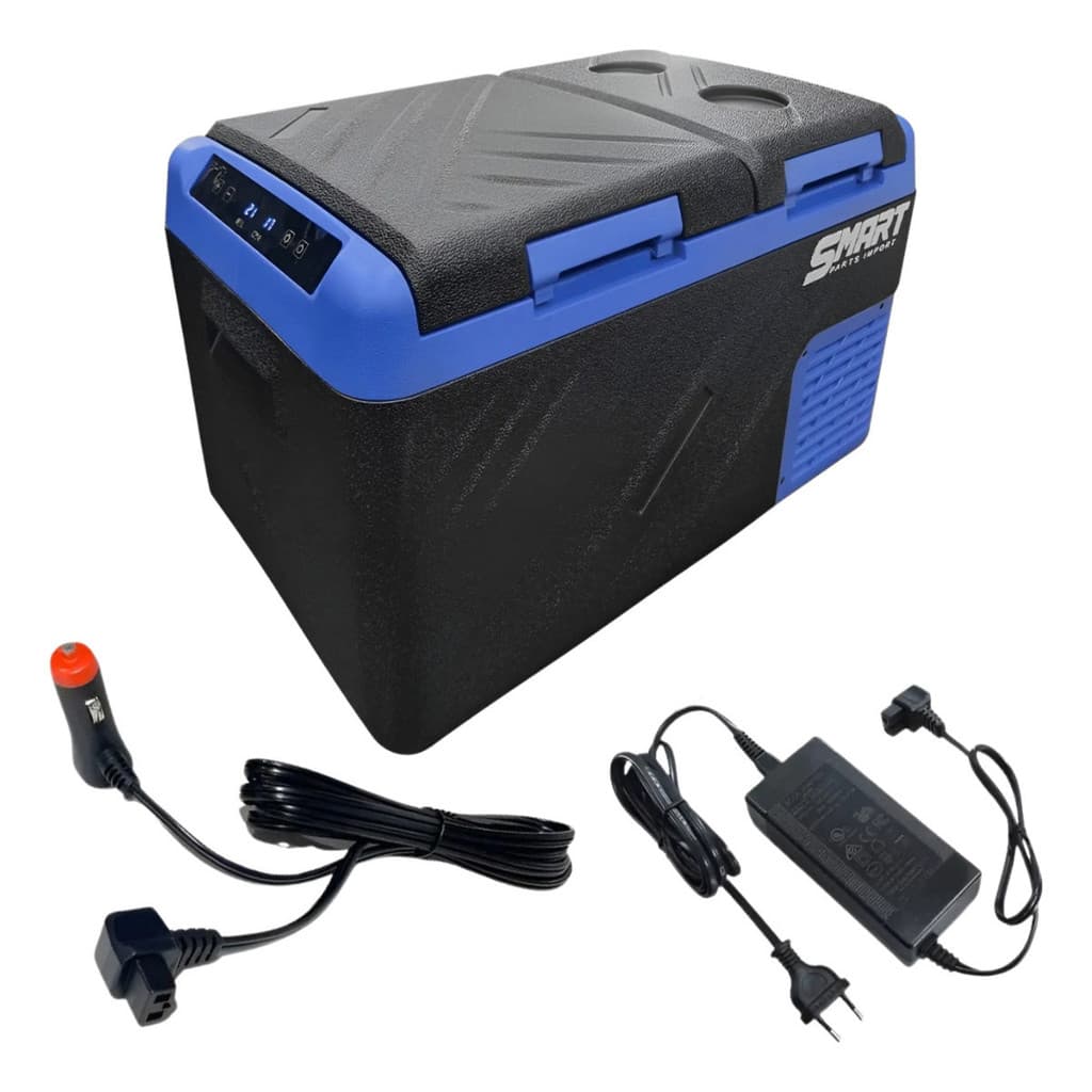 GELADEIRA PORTÁTIL 35 LITROS CAMINHÃO CARRO VIAGEM BLUETOOTH