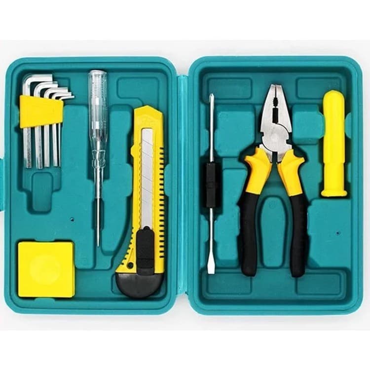 Kit combo ferramentas basico utilidades 12Pcs MALETA