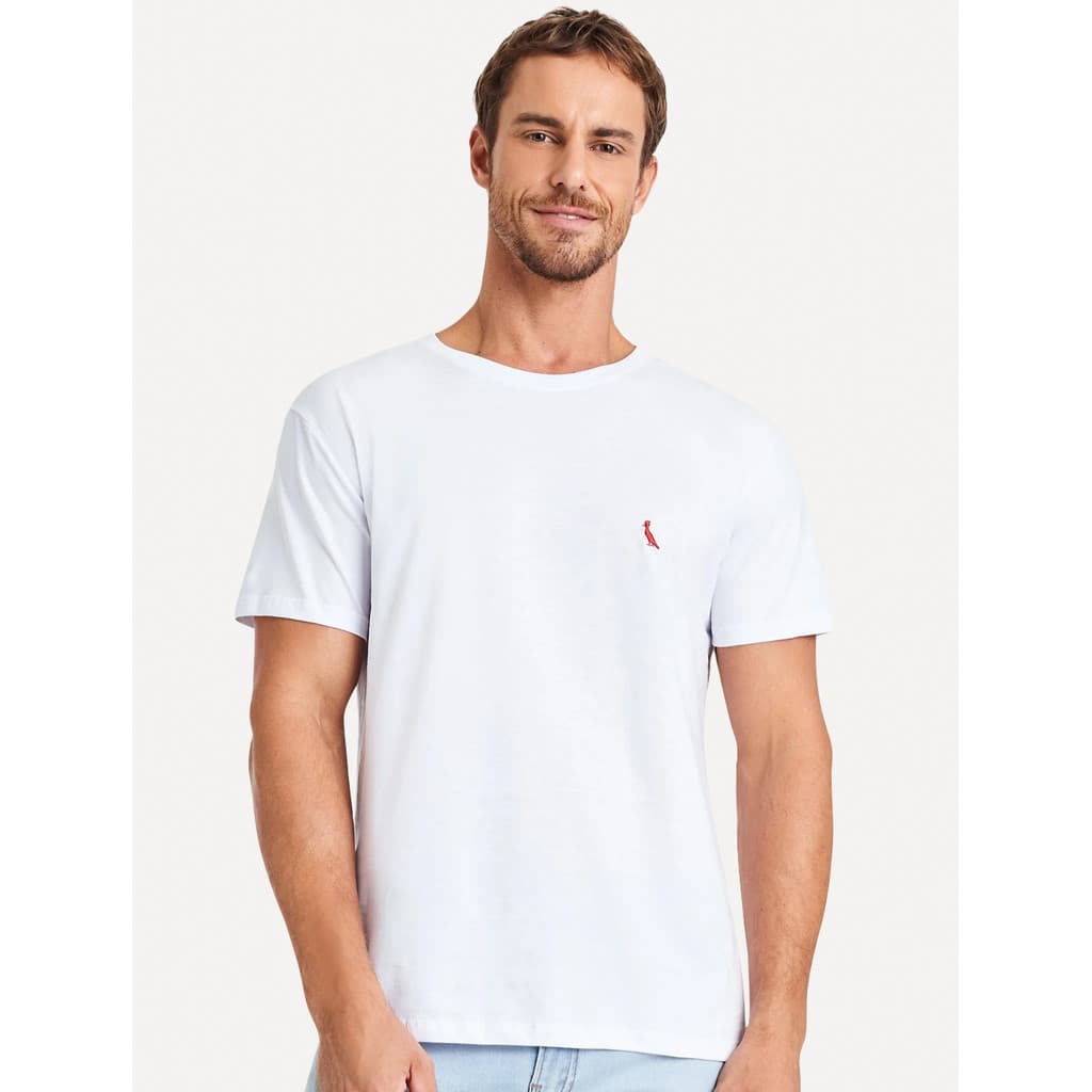 Camiseta Reserva Original Masculina Basic Red Woodpecker Branca