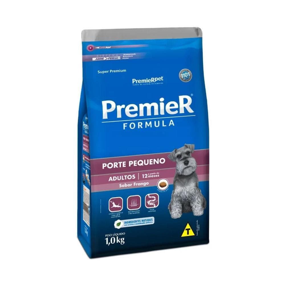 Ração premier-pet cao 1kg