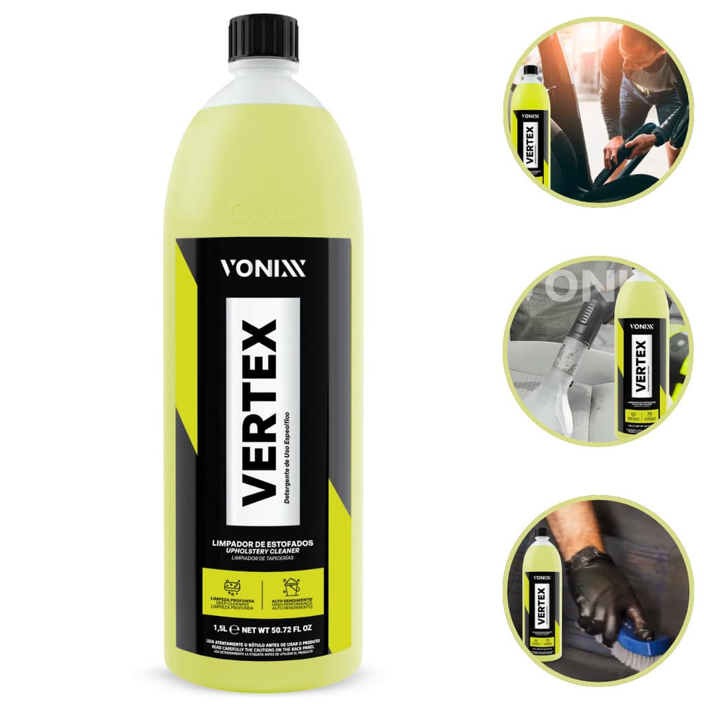 Vertex 1,5L Limpador de Estofados Automotivo Vonixx