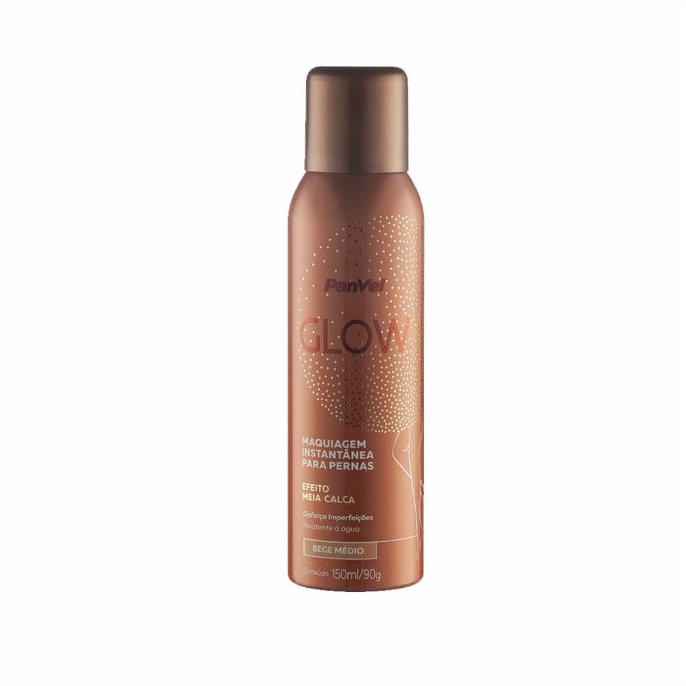 Maquiagem Para Pernas Bege Médio Panvel Glow 150ml