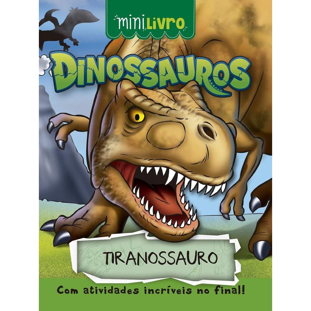 Minilivro Dinossauros - Tiranossauro