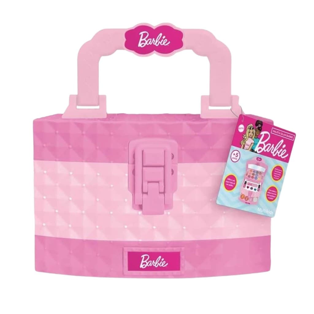 Maleta de Maquiagem Infantil Glam Barbie Multikids - BR2424