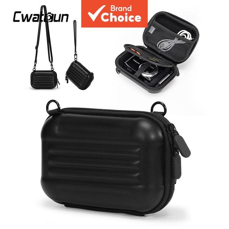 Cwatcun Bolsa de Câmera Digital Capa Rígida para Câmeras Sony