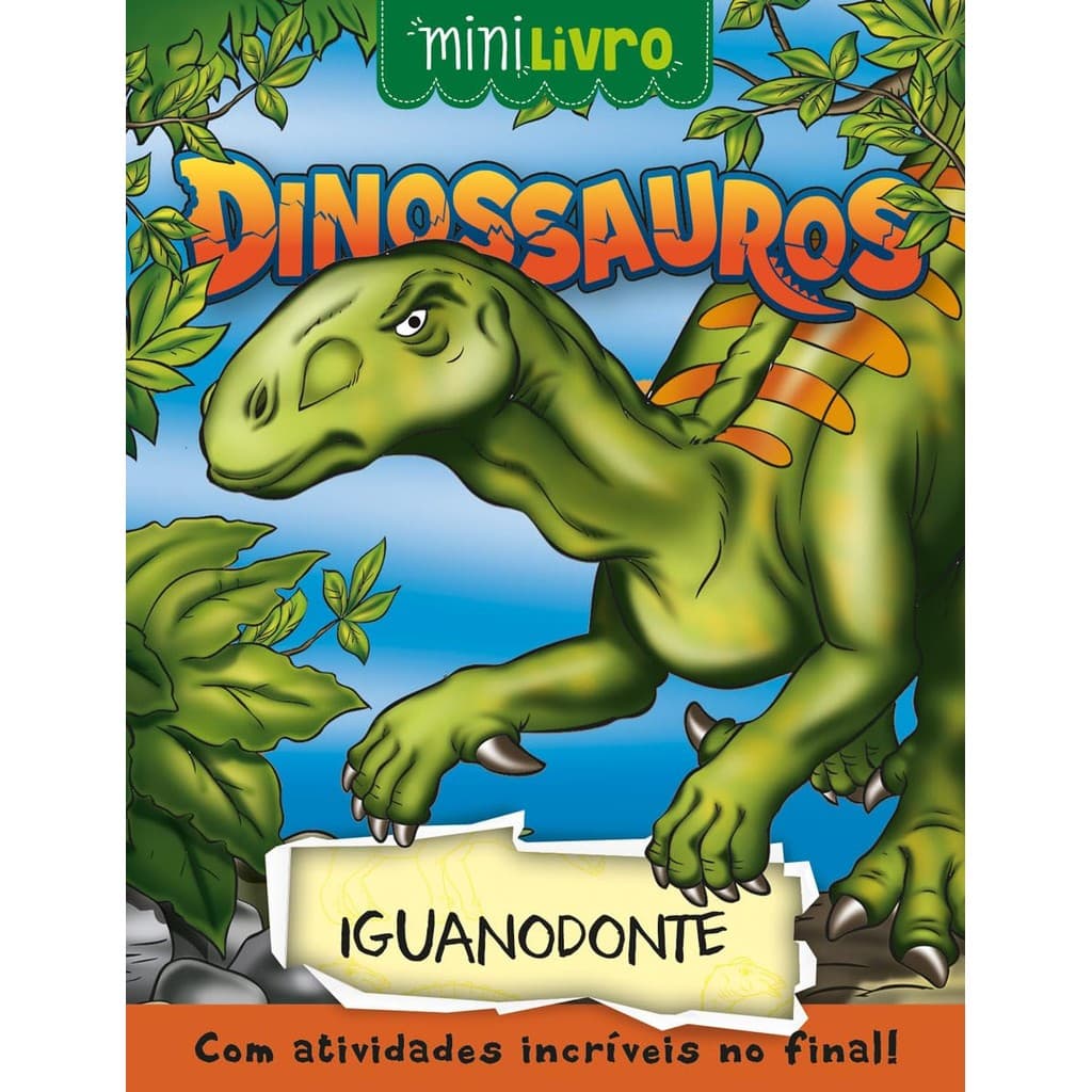 Minilivro Dinossauros - Iguanodonte