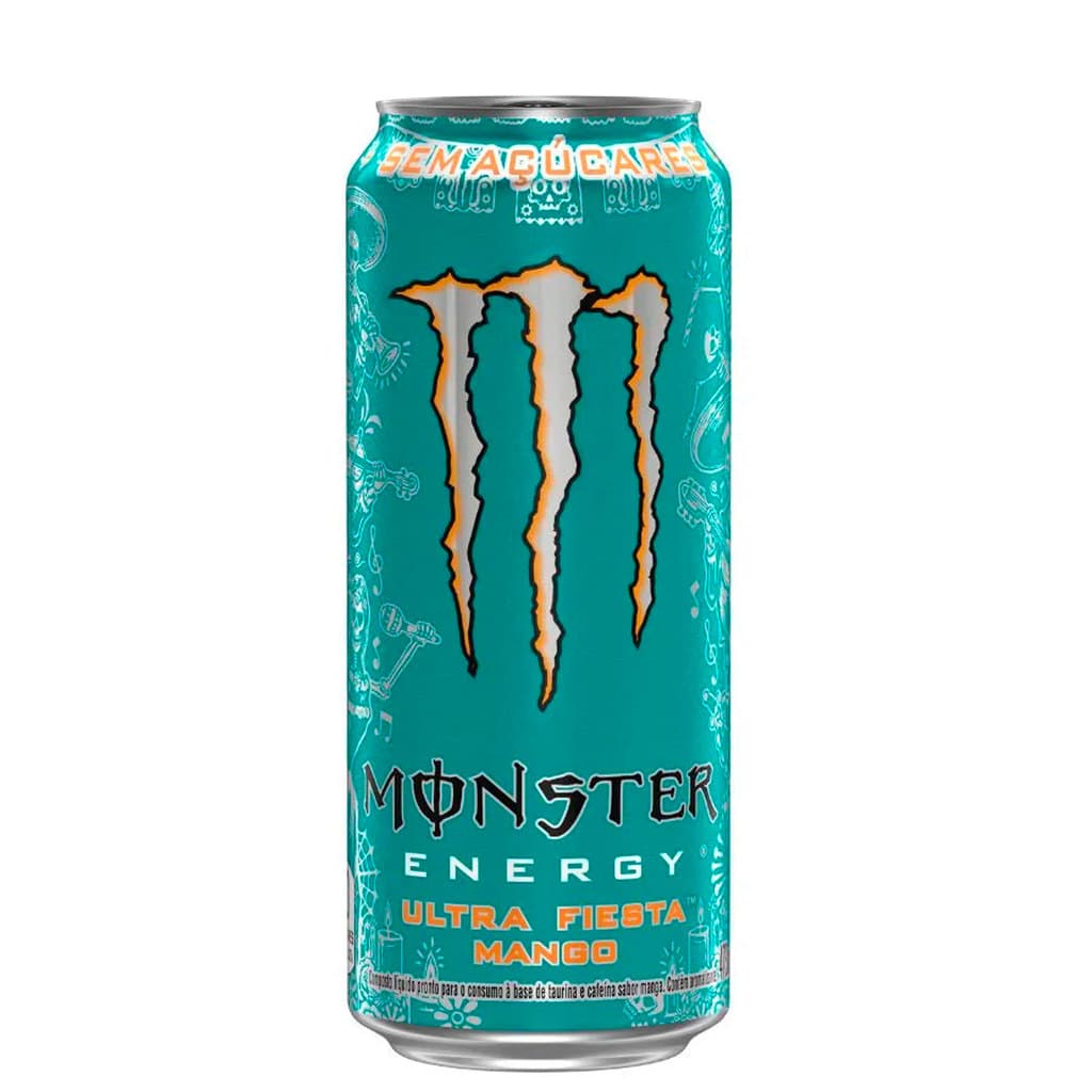 Energético Monster Energy Ultra Fiesta Mango Lata 473ml