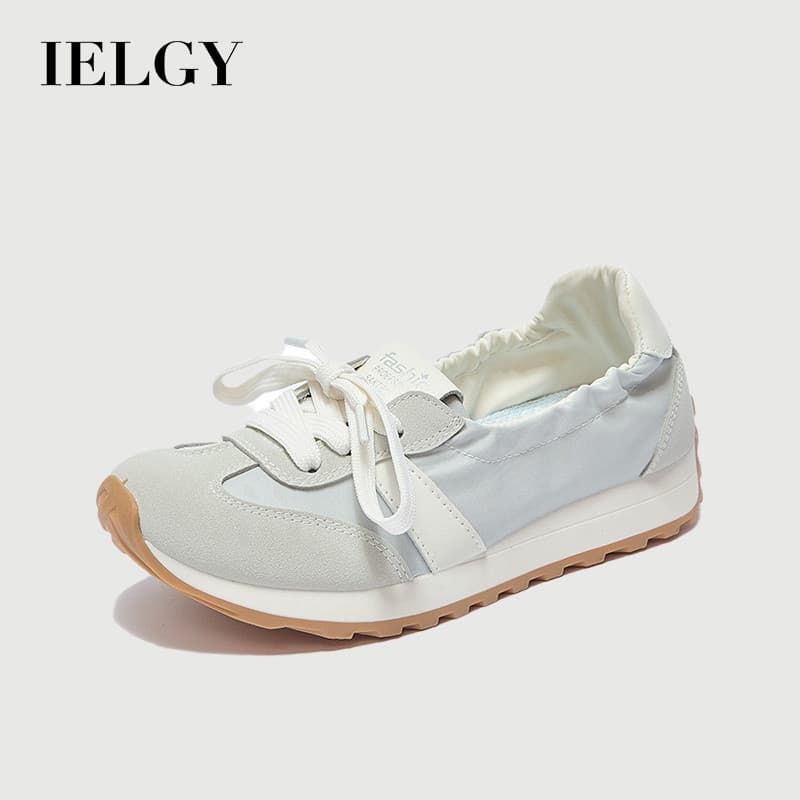 IELGY 2026 Calçados Esportivos Femininos Estilo Coreano Leve Moda Estudante Tênis Casuais