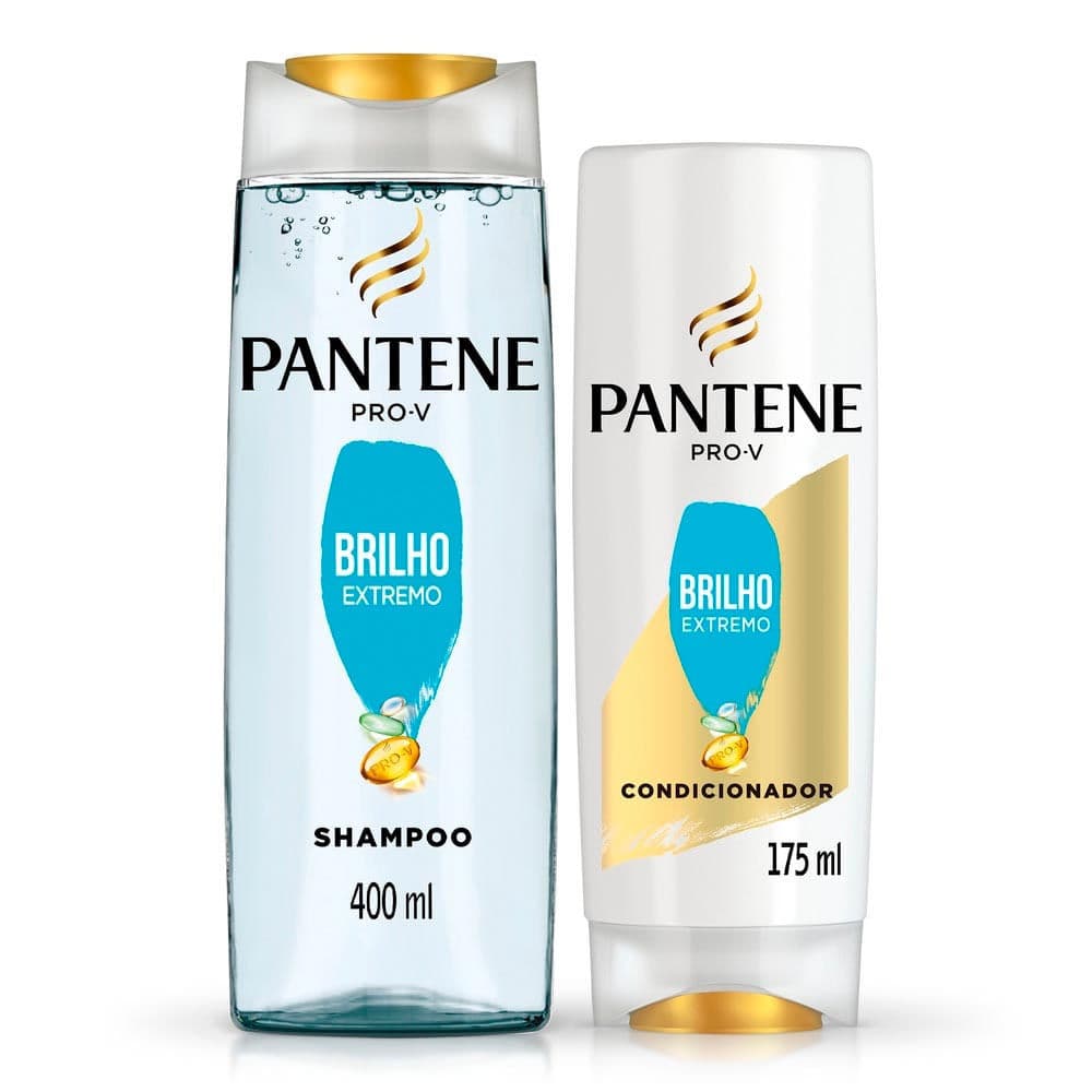 Shampoo Pantene Brilho Extremo 400ml + Condicionador 175ml