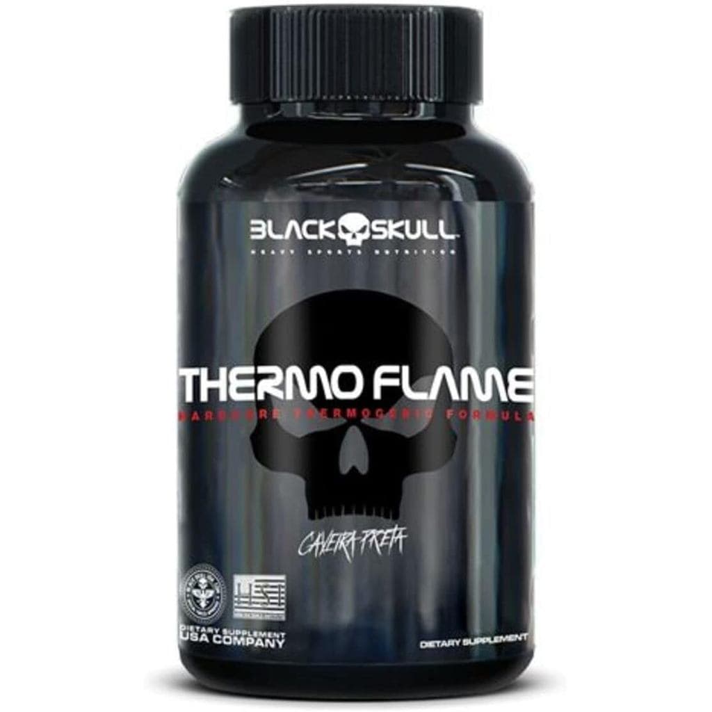 Termogênico Thermo Flame  Tabletes - Black Skull