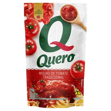 Molho de Tomate Tradicional Quero