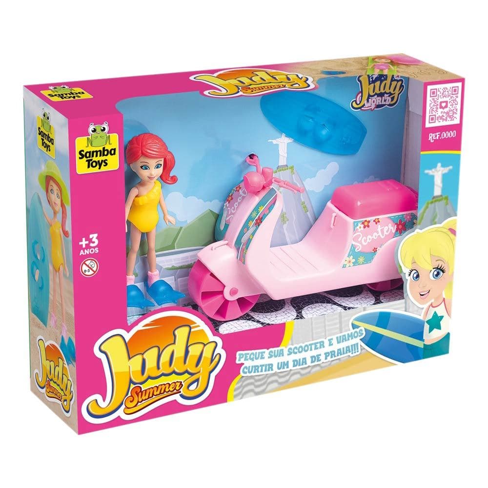 Judy com Moto Samba Toys