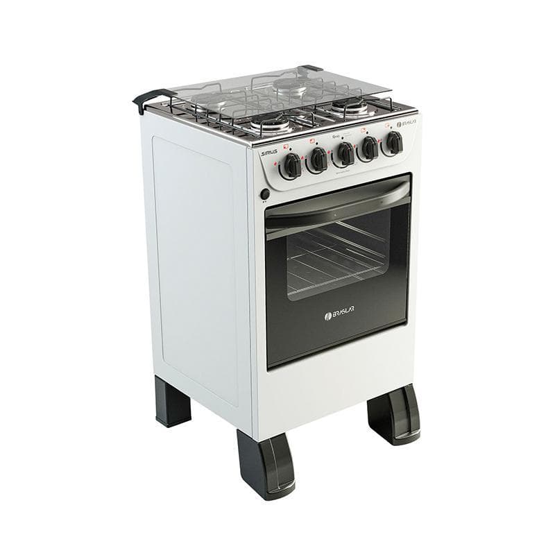 Fogão 4 Boca New Sirius Plus Branco