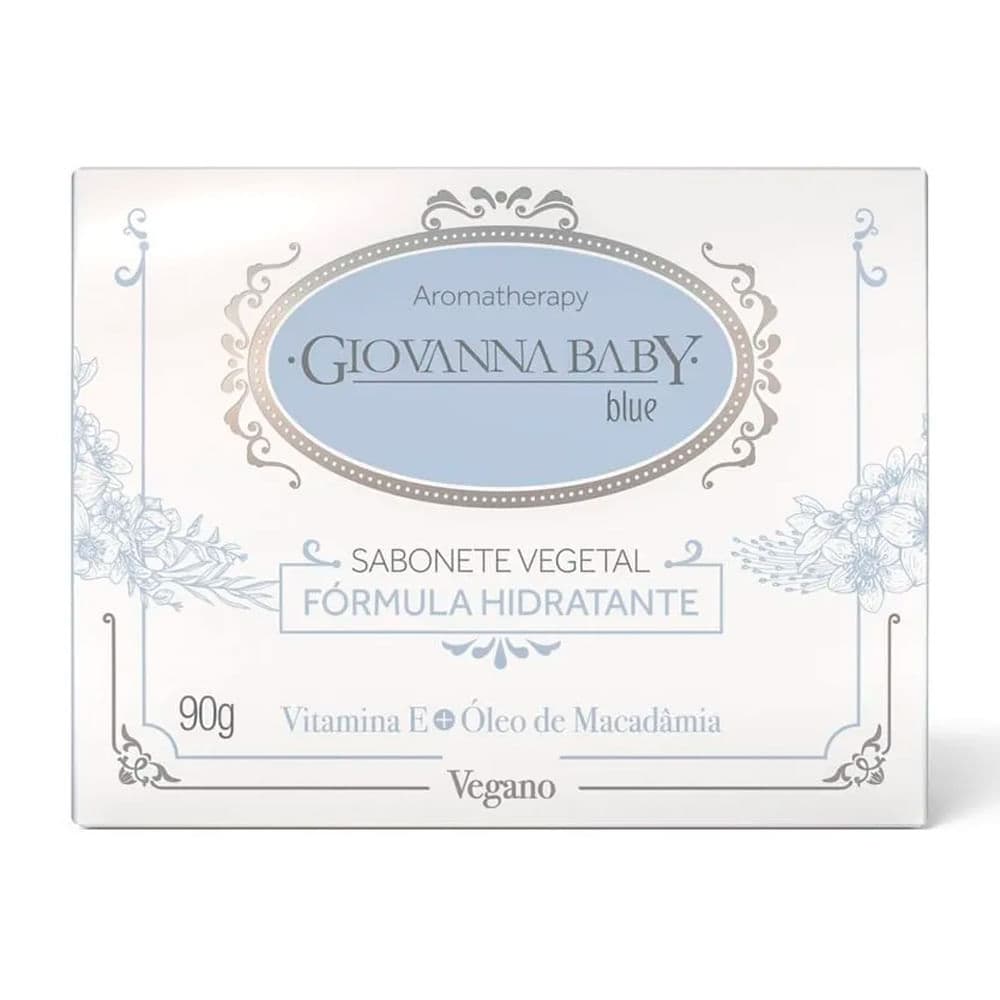 Sabonete em Barra Vegetal Giovanna Baby Blue 90g