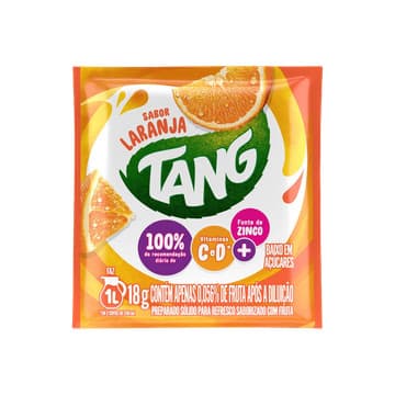 Refresco em Pó Laranja Tang