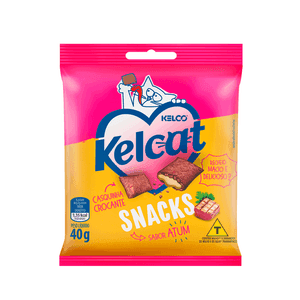 Petisco Gatos Kelcat Snacks Atum - 40 g