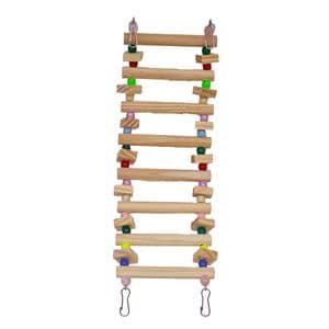 Brinquedo para Aves Escada Real Brinquedos Pet - Único