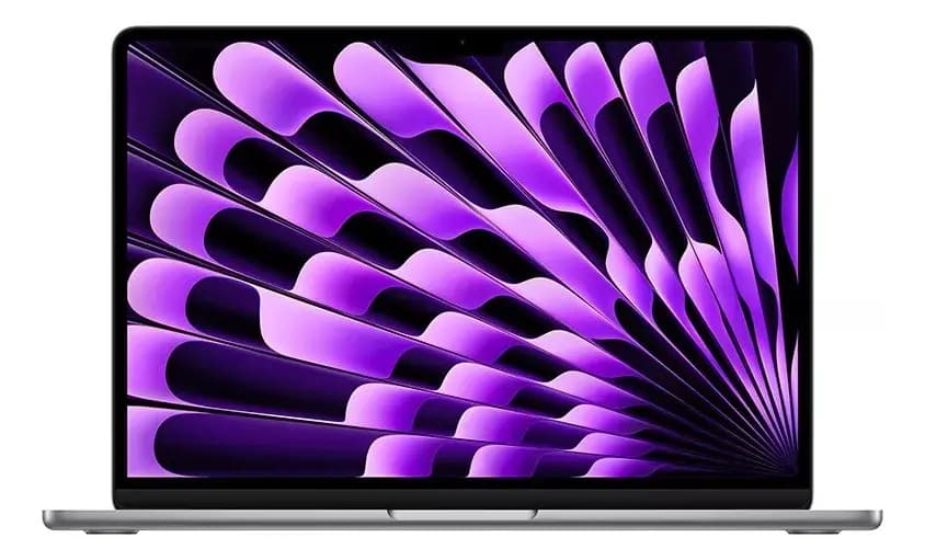 Apple MacBook Air M3 A3113 Cinza-espacial 13.6" 2560 px x 1664 px disco SSD 256 GB Apple M3 8GB de Ram