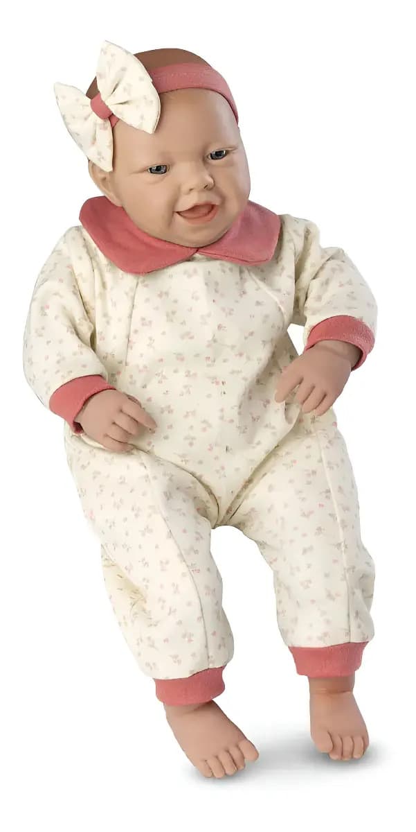 Boneca Bebê - Bebê Real - Coleção Expressões - Alegre - More